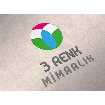 3 RENK MİMARLIK LOGO TASARIMI yarışmasına tasarımcı ybhandere tarafından sunulan  tasarım 