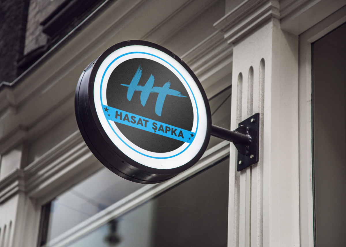 Tasarlayan Muratcukur-Ht Hasat Şapka Logo çalışması