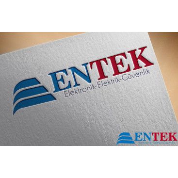 elektironik firma logosu yarışmasına tasarımcı enesguldali tarafından sunulan  tasarım 