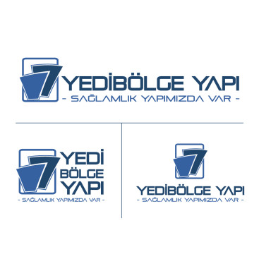 İnşaat firmamız için logo tasarımı yarışmasına tasarımcı volkanKocaman tarafından sunulan  tasarım 