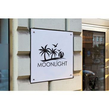Ayışığı (Moonlight) logosunu arıyor yarışmasına tasarımcı ramazanburak tarafından sunulan  tasarım 