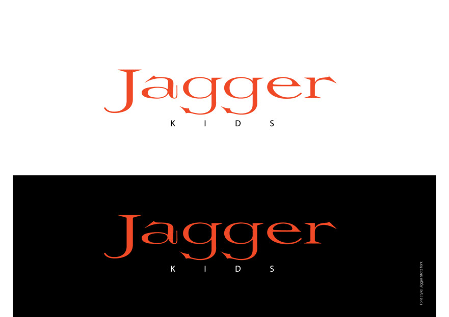 Jagger Kids markamiza logo ariyoruz yarışmasına tasarımcı DesignerA tarafından sunulan  tasarım 