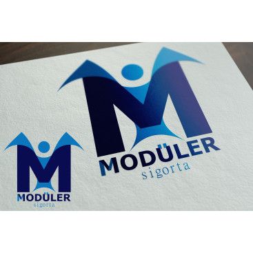 Modüler Sigorta Logo Tasarımı yarışmasına tasarımcı cyasinsengul tarafından sunulan  tasarım 