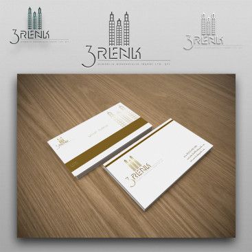 3 RENK MİMARLIK LOGO TASARIMI yarışmasına tasarımcı yeliztasarım tarafından sunulan  tasarım 