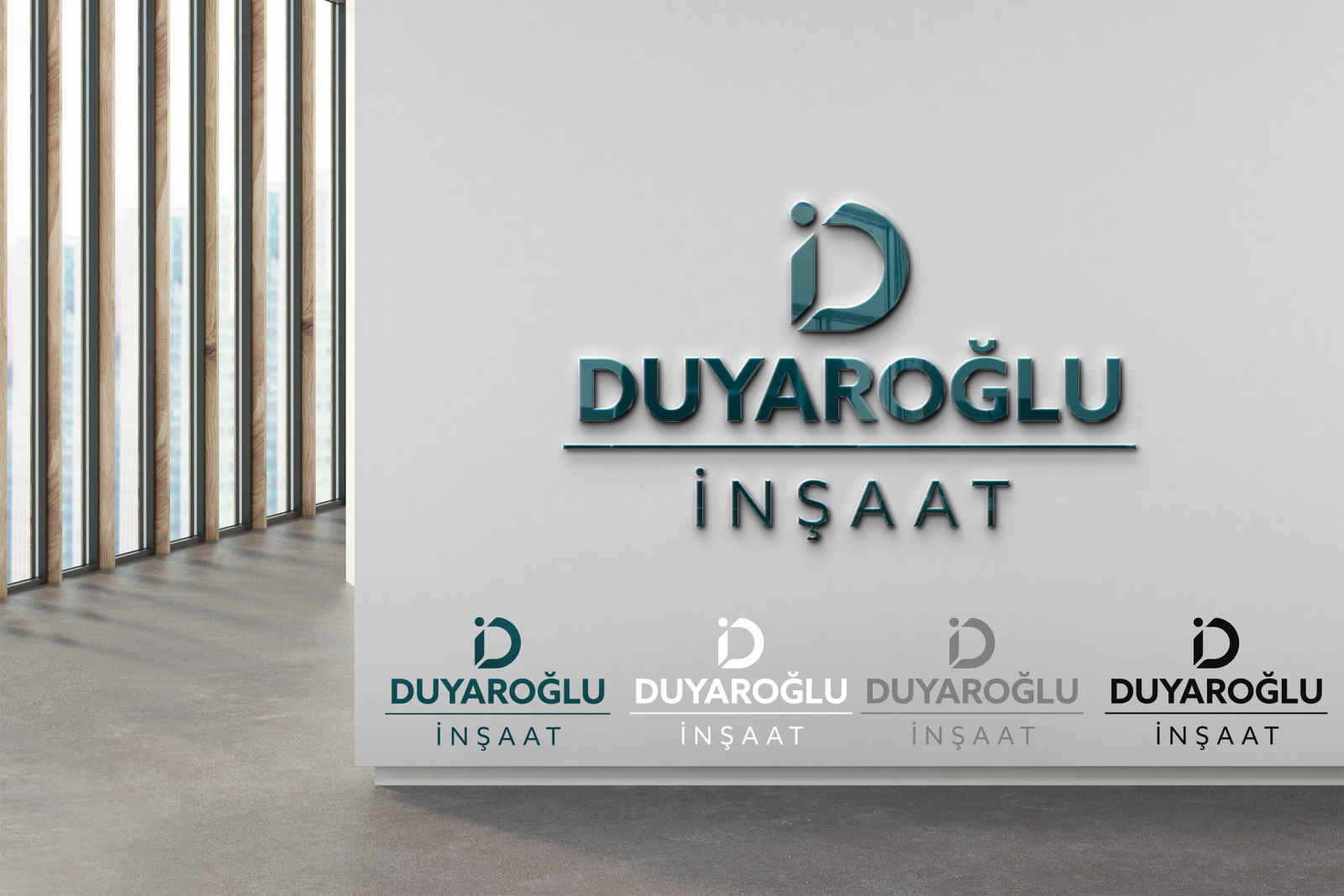 Tasarlayan hekmedya-İNŞAAT FİRMASINA LOGO ÇALIŞMASI
