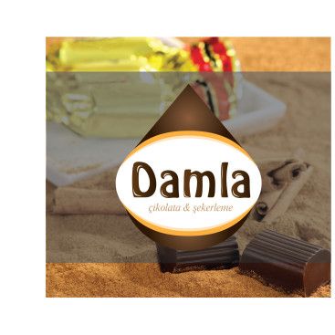 DAMLA Çikolata ve Şekerleme logo tasarım yarışmasına tasarımcı Eldarion tarafından sunulan  tasarım 