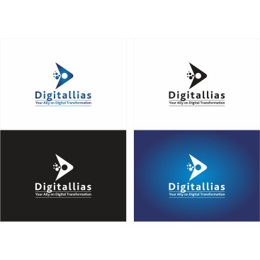 Dijital Dönüşüm Danışmanlığı Logosu yarışmasına tasarımcı serbest grafiker tarafından sunulan  tasarım 