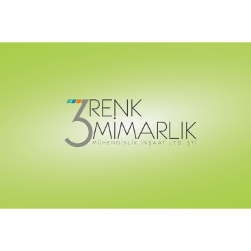 3 RENK MİMARLIK LOGO TASARIMI yarışmasına tasarımcı omerozcelik tarafından sunulan  tasarım 