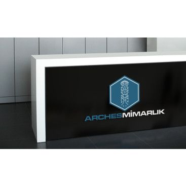 mimarlık firması için logo tasarımı yarışmasına tasarımcı muratgoktas tarafından sunulan  tasarım 
