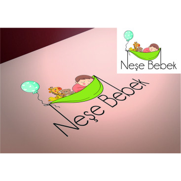 NeşeBebek.com Logo Tasarımı 355x100 px yarışmasına tasarımcı Solixxi tarafından sunulan  tasarım