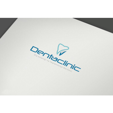 Diş kliniği logo tasarımı yarışmasına tasarımcı grafikseli tarafından sunulan  tasarım 