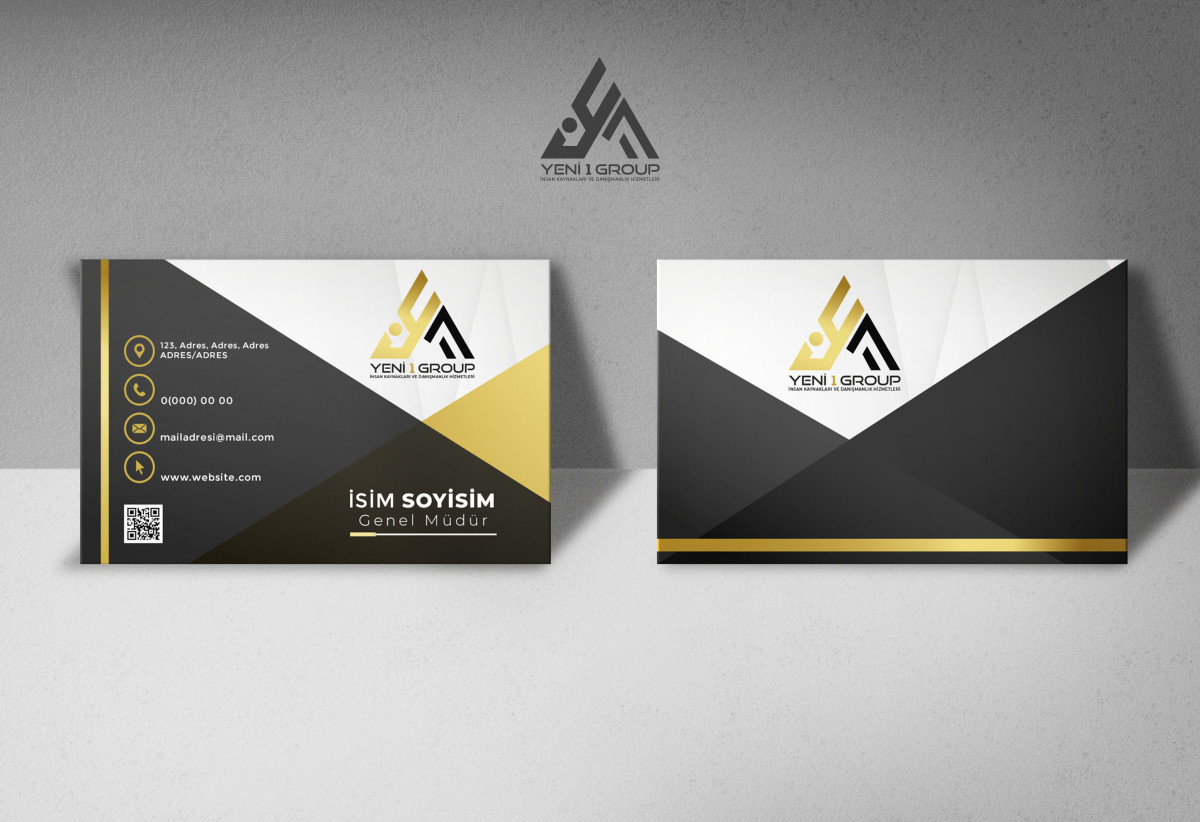 Tasarlayan kreatifekspres-İnsan kaynakları için logo ve kartvizit 