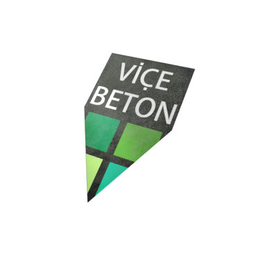 VİÇE BETON Logo Yarışması Başladı yarışmasına tasarımcı aysegulcorok tarafından sunulan  tasarım 