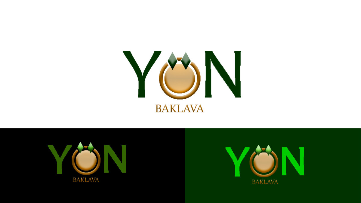 Tasarlayan özgün tasarımcı -Yön Baklava şirketimiz için sade ve şık