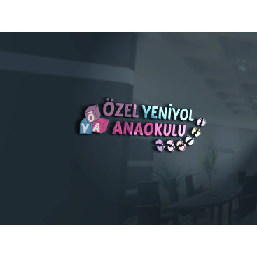 yeniyol anaokulumuza dikkat çekici logo  yarışmasına tasarımcı serbay tarafından sunulan  tasarım 
