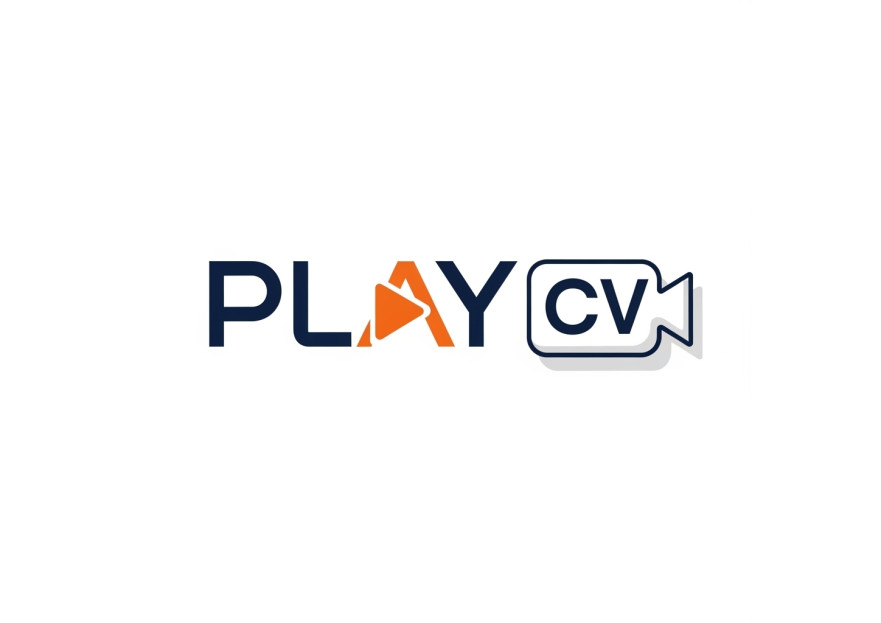 Videolu CV platformu için logo tasarımı yarışmasına tasarımcı Freelancetasarim tarafından sunulan  tasarım 