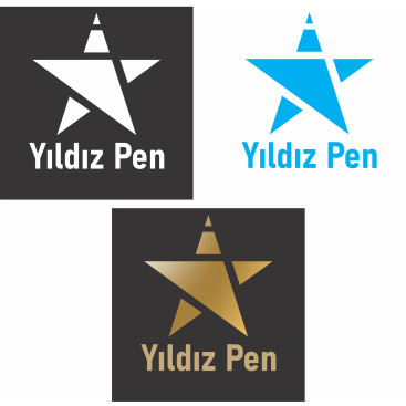 Yıldız Pen Logo Çalışması yarışmasına tasarımcı yasemin esen tarafından sunulan  tasarım 