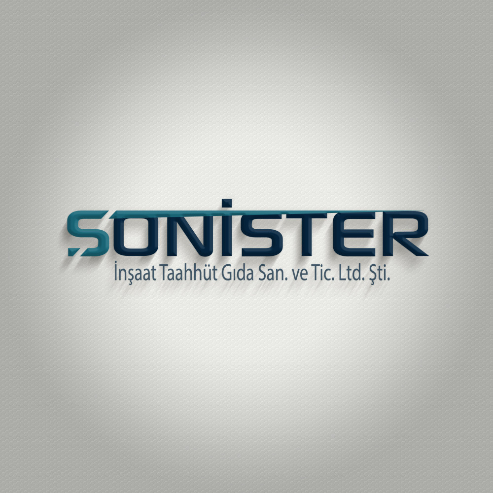 SONİSTER adlı inşaat firmasına logo  yarışmasına tubanur tarafından girilen tasarım