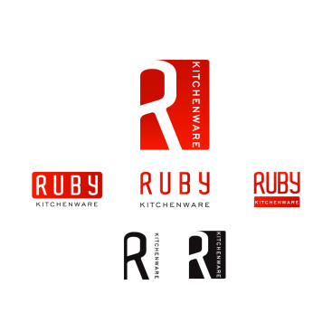  ''RUBY'' ismine logo çalışması  yarışmasına tasarımcı ficonsilion tarafından sunulan  tasarım 