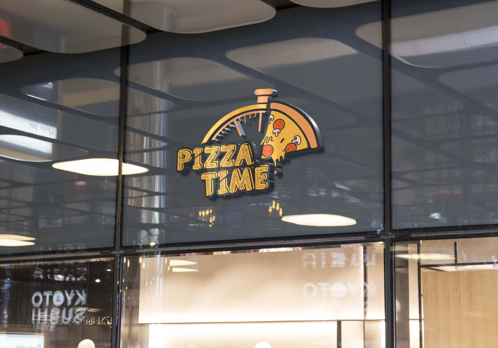 Tasarlayan Zelalk-Pizza Time Logo Tasarım Yarışması