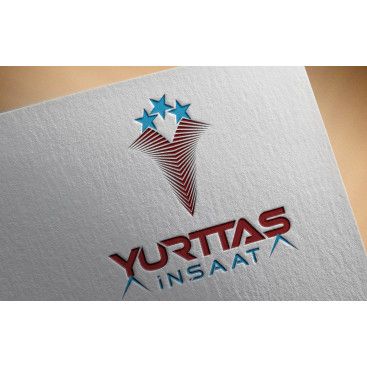 yurttaş inşaat logo tasarımı yarışmasına tasarımcı AhmetORAK tarafından sunulan  tasarım 