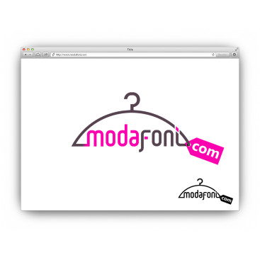 logo tasarımı modafoni.com yarışmasına tasarımcı hattori hanzo® tarafından sunulan  tasarım 