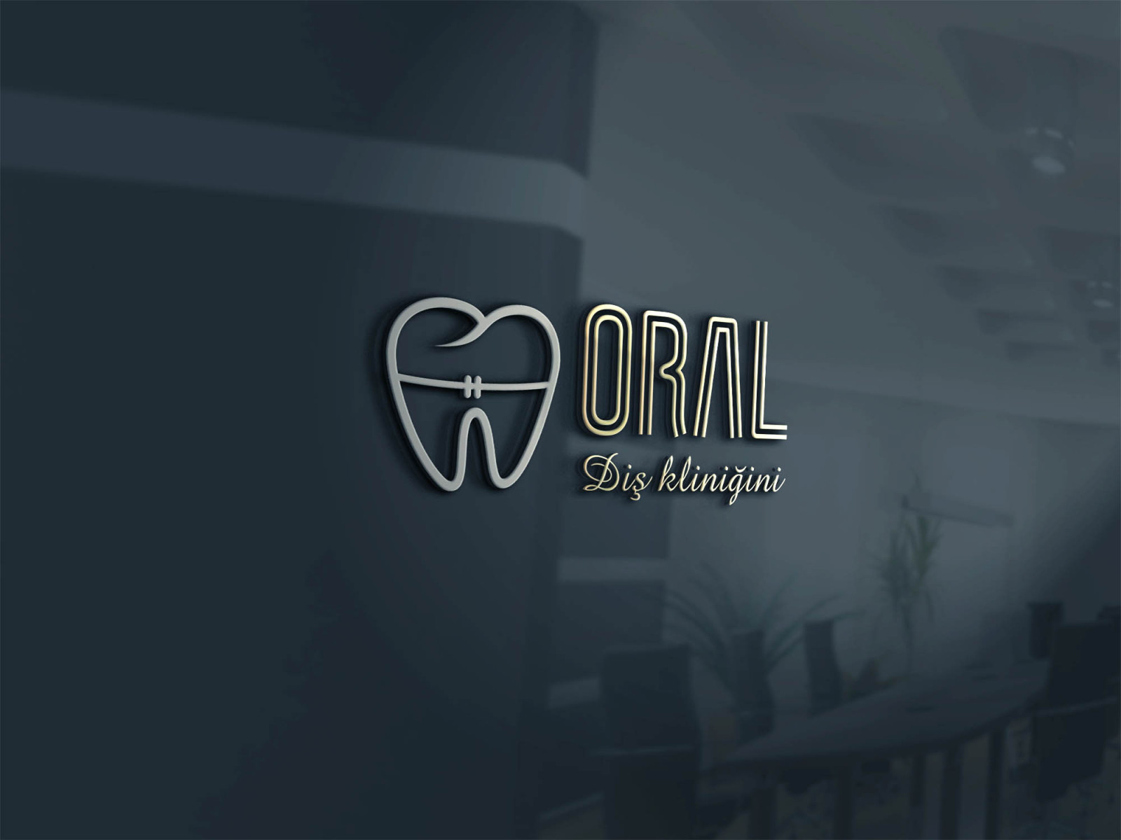 Tasarlayan Zeus.91-Oral Diş Kliniği - Logo Tasarımı