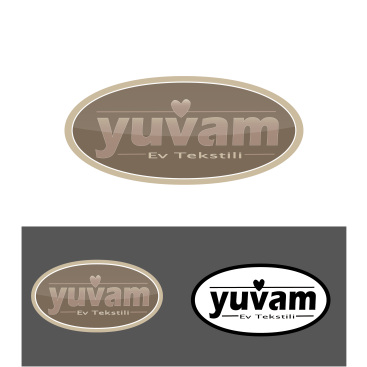  Ev Tekstili  Logo Tasarımı yarışmasına tasarımcı ltfer tarafından sunulan  tasarım 