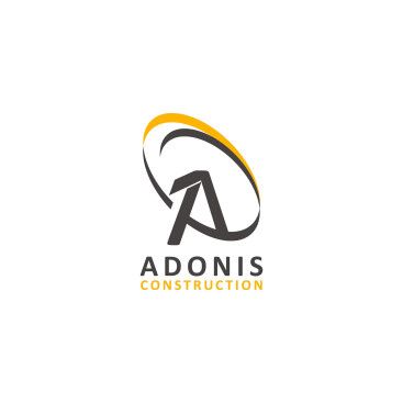 Adonis Construction Logo Tasarımı yarışmasına tasarımcı TAMGAMAN tarafından sunulan  tasarım 
