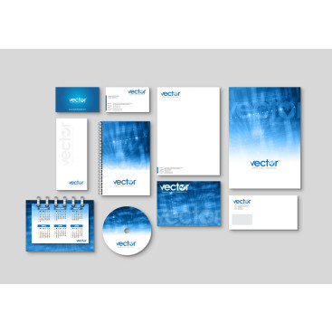 VECTOR ADINA LOGO & KURUMSAL KIMLIK yarışmasına tasarımcı S.U(uvyz1243) tarafından sunulan  tasarım 