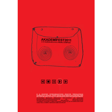 Akademifest 2011 Afiş Tasarımı yarışmasına tasarımcı atabay666 tarafından sunulan  tasarım 