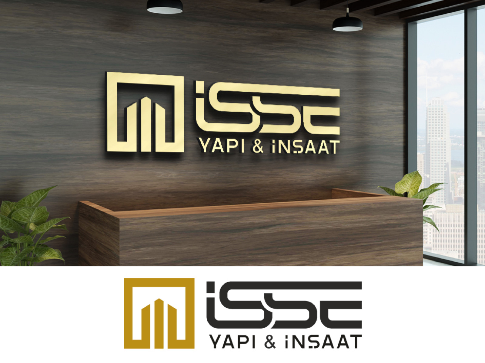 Tasarlayan Ersin Esra-inşaat firmam için kaliteli bir logo 