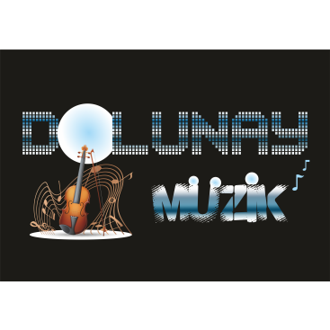 Dolunay Müzik yarışmasına tasarımcı blackdesign tarafından sunulan  tasarım 