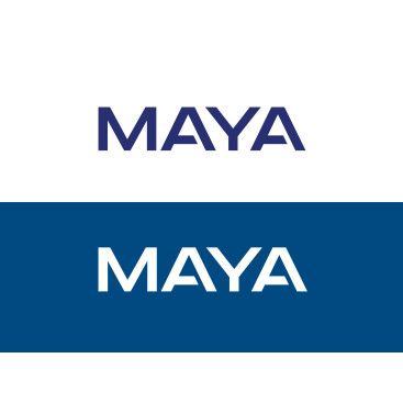 MAYA yazı karakteri ile bir inşaat proje yarışmasına tasarımcı KUMANOVAart tarafından sunulan  tasarım 