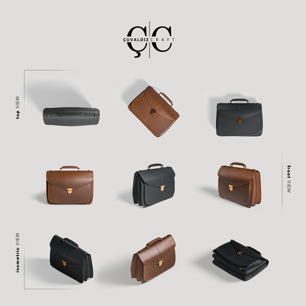 Tasarlayan FSU Design-ELYAPIMI DERİ ÜRÜNLERE ÖMÜRLÜK BİR LOGO 