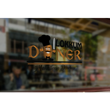 LOKKUM DÖNER LOGO TASARIMI yarışmasına tasarımcı GhostSpy tarafından sunulan  tasarım 