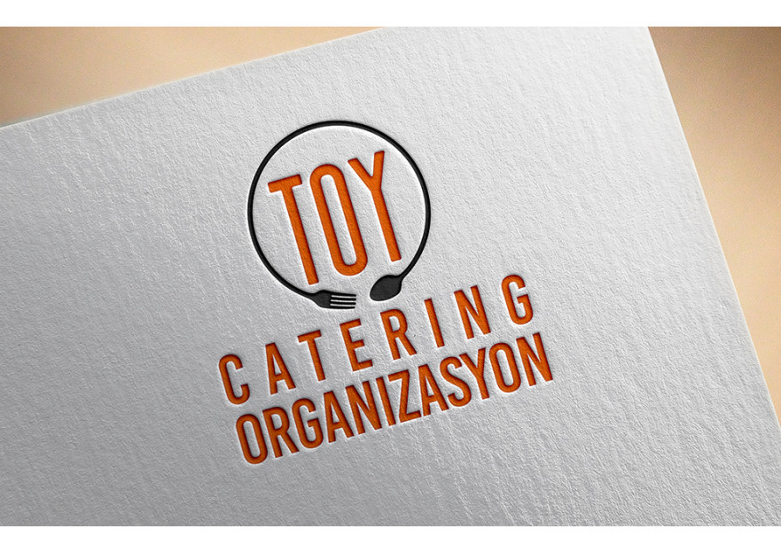 Kurumsal Catering&Organizasyon Logosu yarışmasına tasarımcı cizimser tarafından sunulan  tasarım 