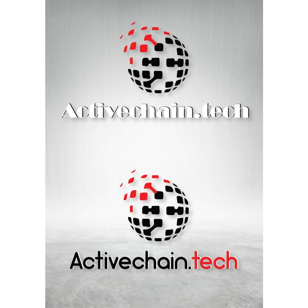 ActiveChain.tech Logo Yarismasi yarışmasına AO. tarafından girilen tasarım