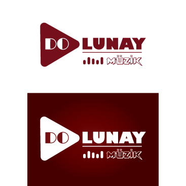 Dolunay Müzik yarışmasına tasarımcı Logoperest tarafından sunulan  tasarım 