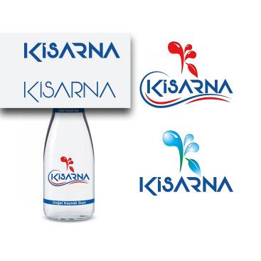 kisarna maden suyu için logo çalışması yarışmasına tasarımcı Etrah™ tarafından sunulan  tasarım 
