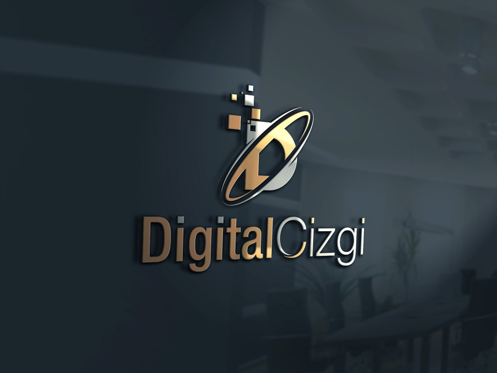 Tasarlayan Etrah™-Digital Çizgi Ajans Sitemiz İçin Logo.