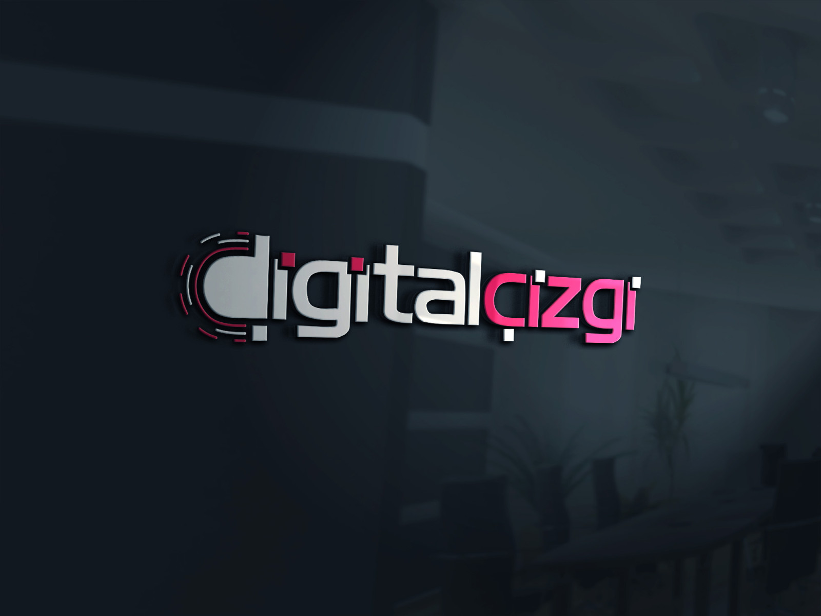 Tasarlayan Etrah™-Digital Çizgi Ajans Sitemiz İçin Logo.