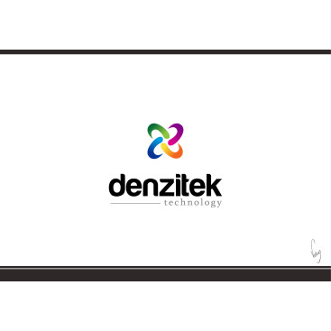 Denzitek Teknoloji A.Ş. Logo Tasarımı yarışmasına tasarımcı volkanKocaman tarafından sunulan  tasarım 