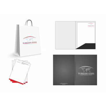 Çelik ihracatçıları birliği kurumsal  yarışmasına tasarımcı Ou Creative  tarafından sunulan  tasarım 