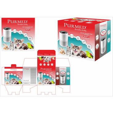 HEPA FİLTRE KUTU TASARIMI yarışmasına tasarımcı serbest grafiker tarafından sunulan  tasarım 