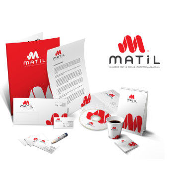 MATİL A.Ş Logo ve Kurumsal Kimlik  yarışmasına tasarımcı smtgrafik tarafından sunulan  tasarım 