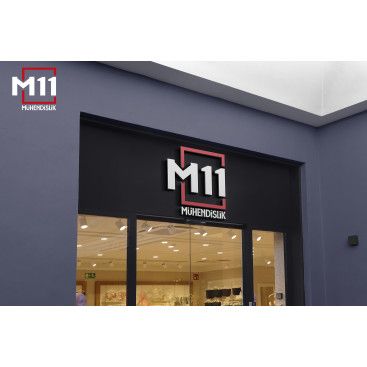 M11 MÜH LOGO VE KURUMSAL  yarışmasına tasarımcı myben design tarafından sunulan  tasarım 
