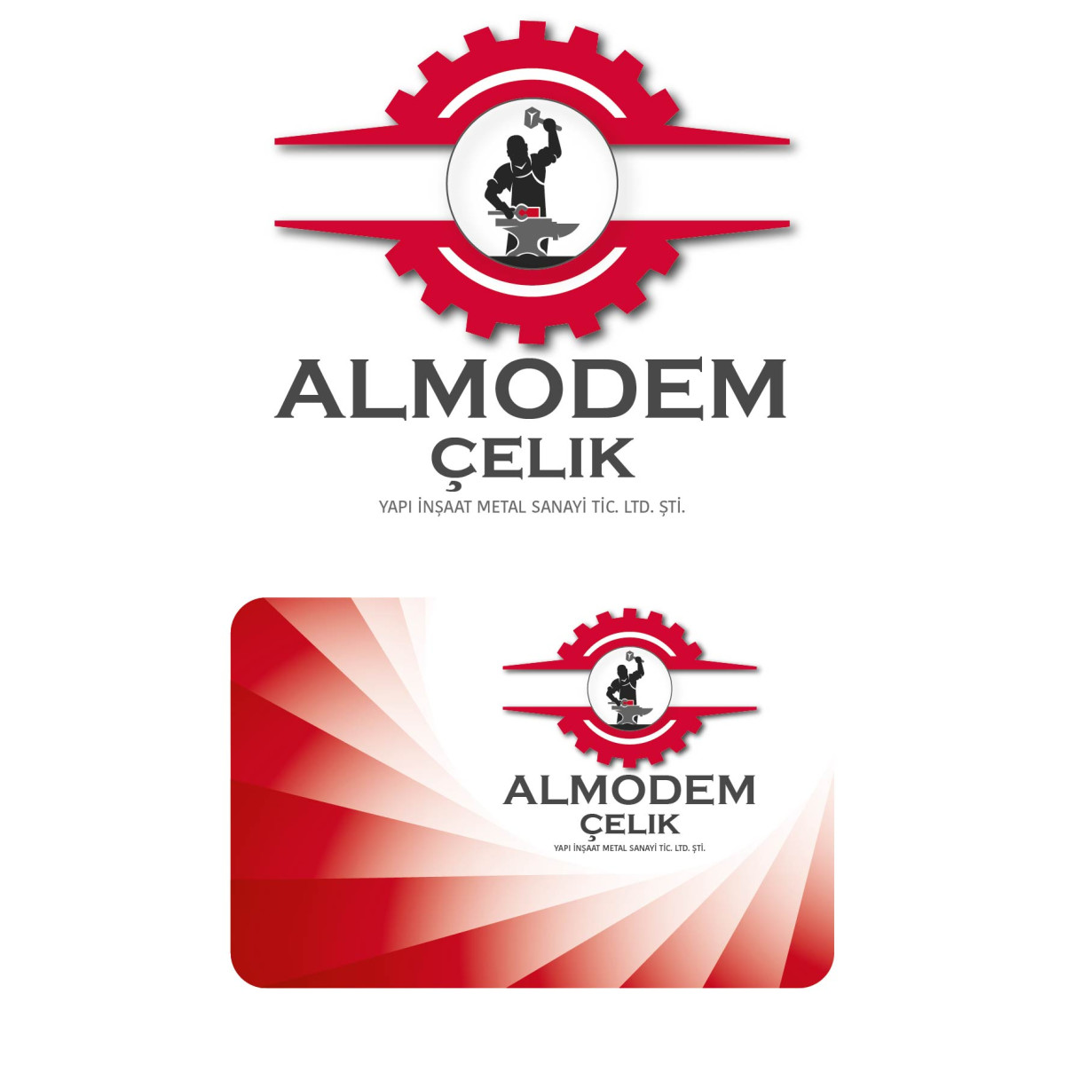 Tasarlayan SultBade-ALMODEM FİRMAMIZA LOGO ÇALIŞMASI