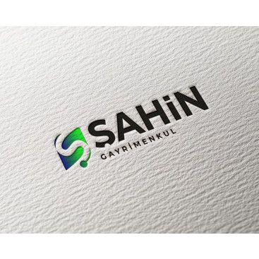 Şahin Gayrimenkul Logo + Kurumsal Kimlik yarışmasına tasarımcı pinkselldesign tarafından sunulan  tasarım 