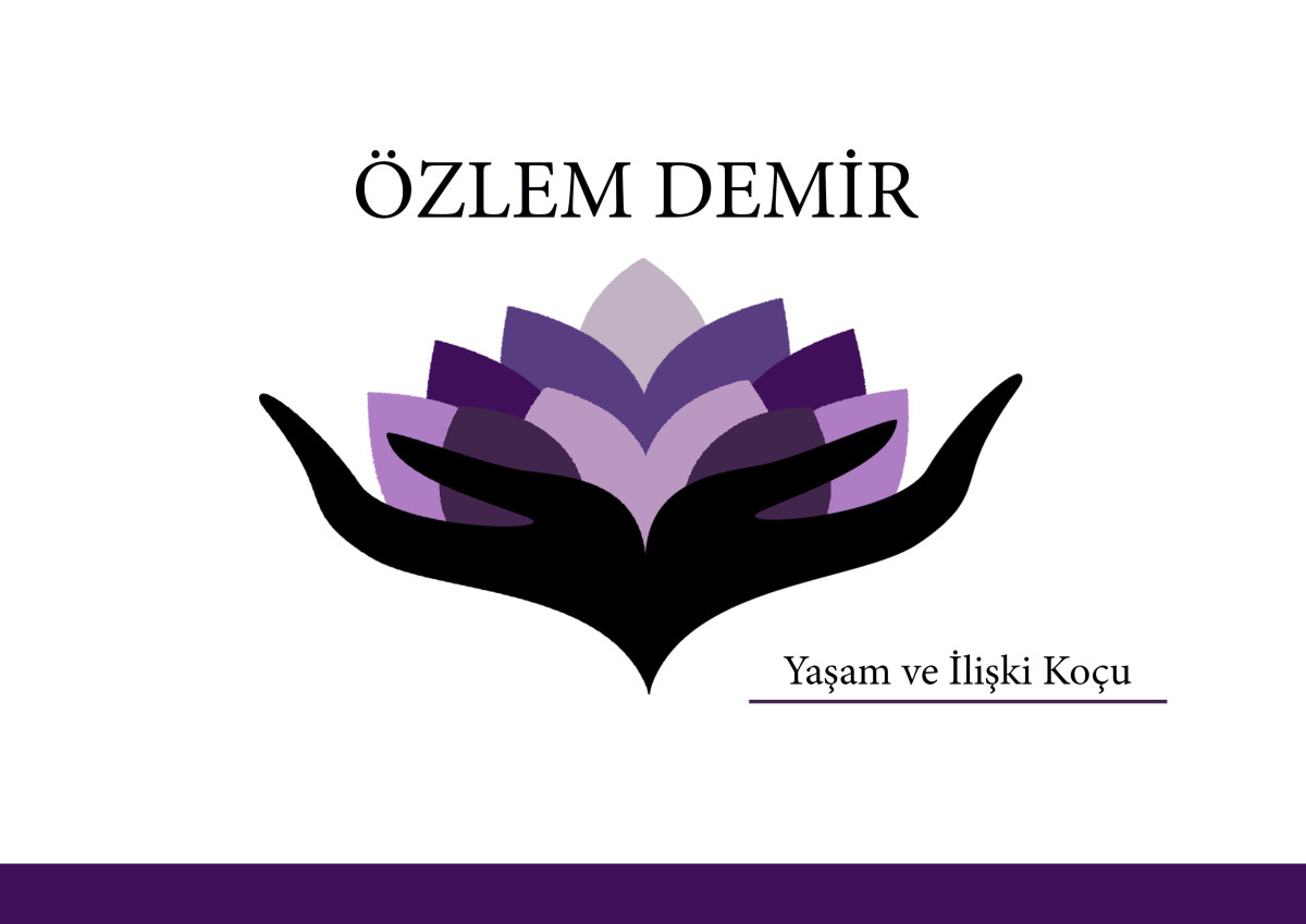 Tasarlayan Büşrazcn-YAŞAM VE İLİŞKİ KOÇLUĞU LOGO & KARTVİZİT
